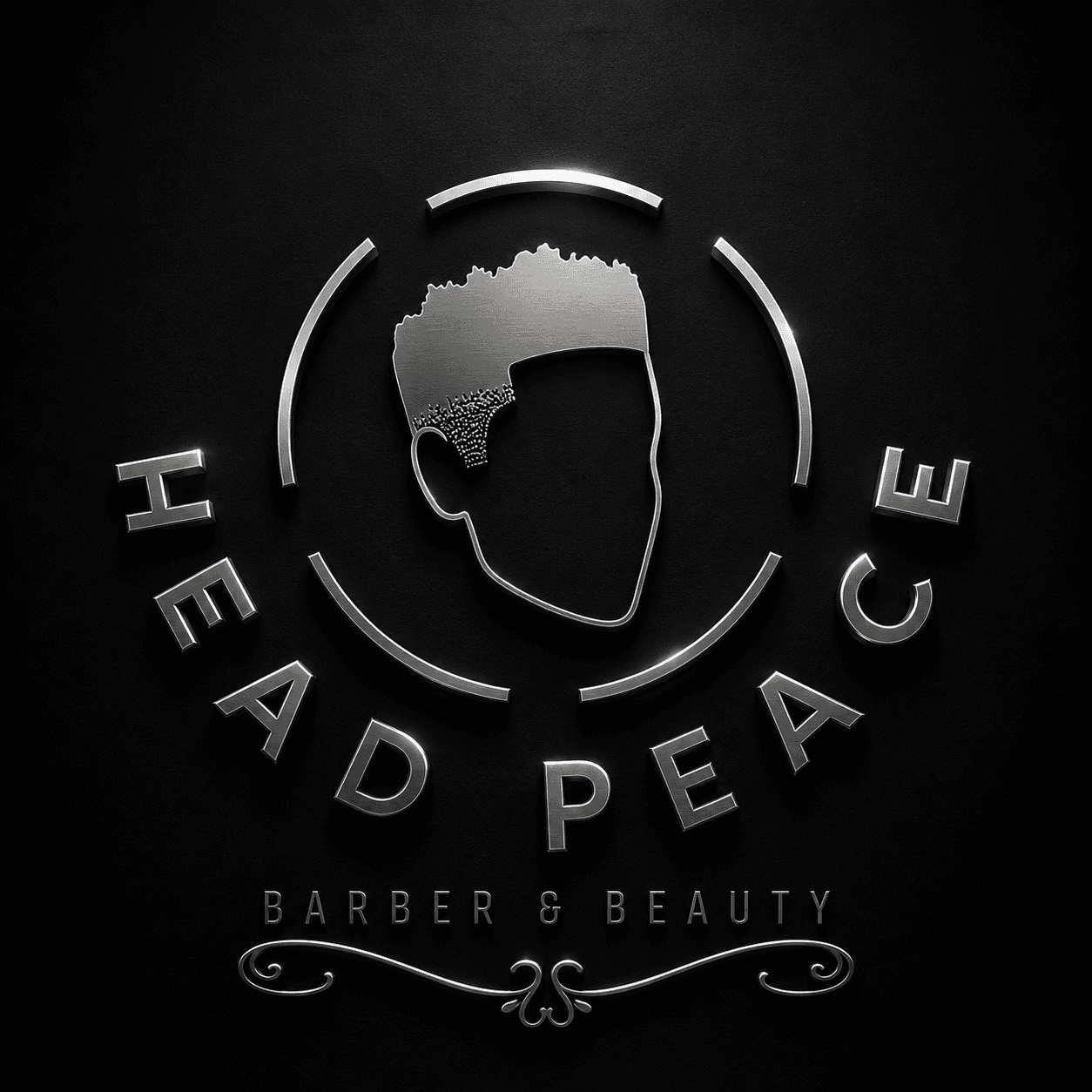 Head Peace Barber & Beauty Shop official logo